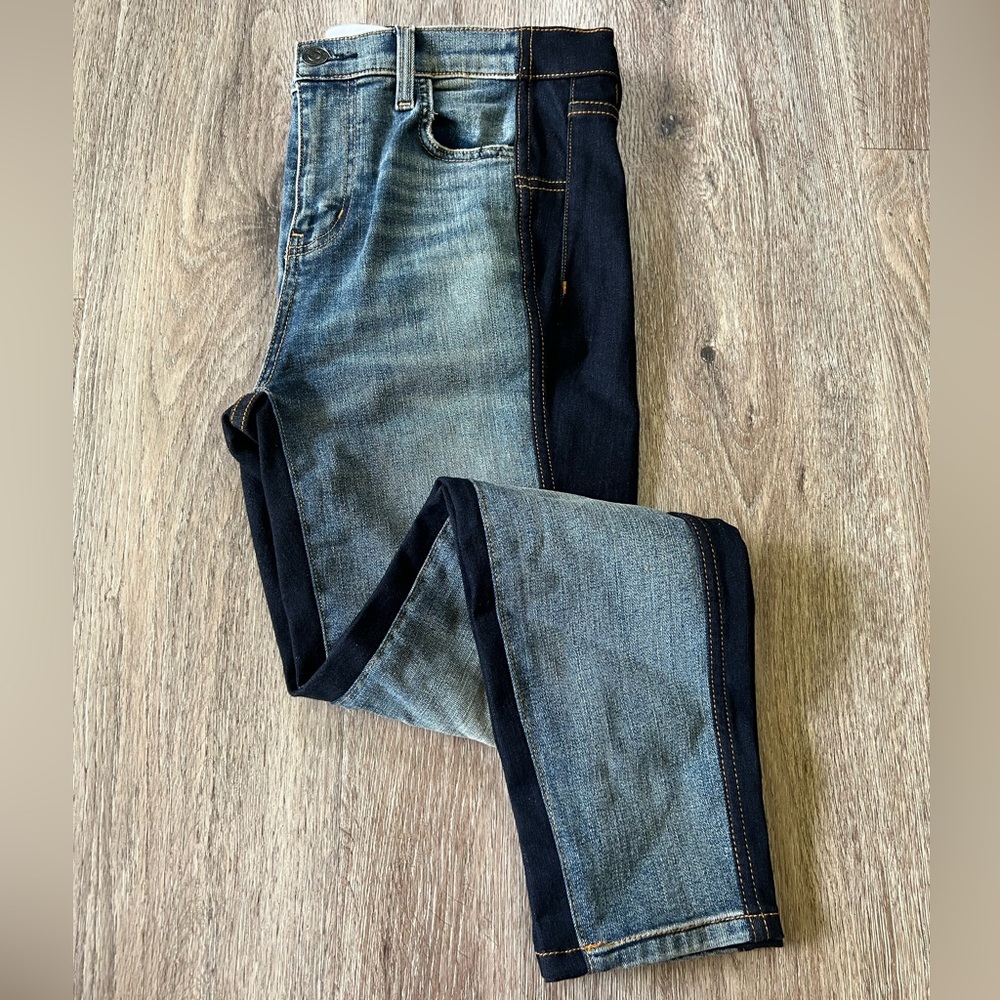 Current Elliot two tone jeans